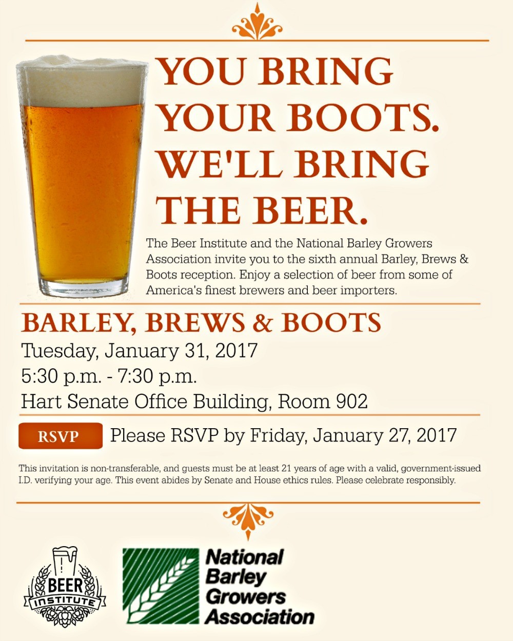 Barley, Brews & Boots Reception Idaho Grain Producers Association